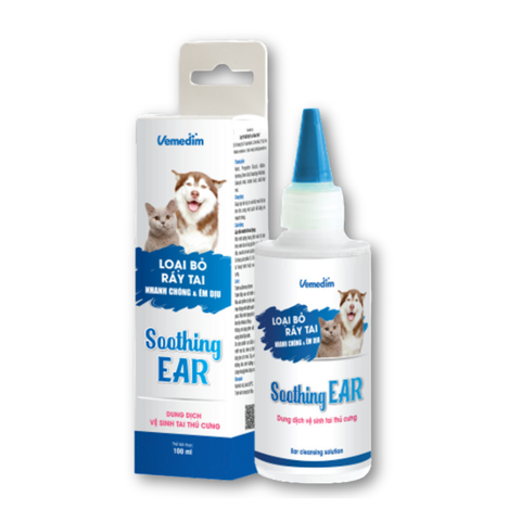Dung Dịch Vệ Sinh Tai Cho Chó Mèo Vemedim 100ml