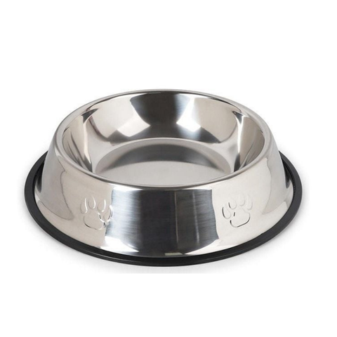 Bát ăn inox chống trượt cho Chó mèo Full size