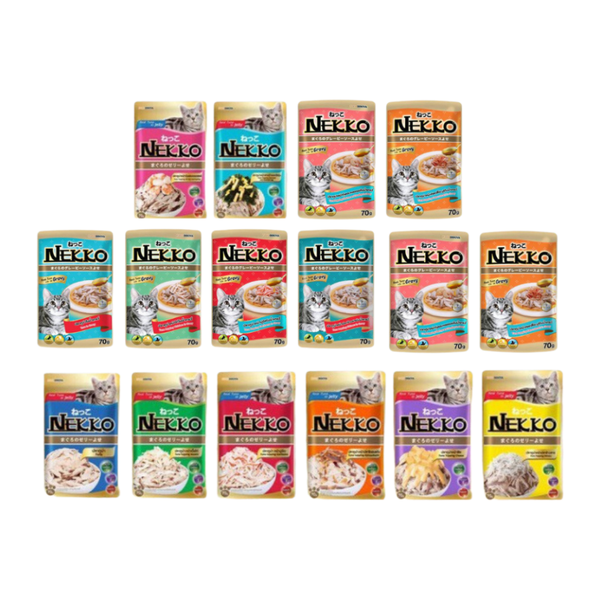 Combo 12 gói Pate Nekko cho Mèo 70g