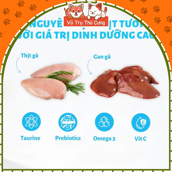 HỘP 50 THANH Súp Thưởng Cho Mèo Mượt Lông, Hỗ Trợ Tiêu Hóa Mr.Vet