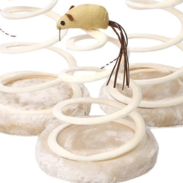 Đồ Chơi Chuột Lò Xo Cho Mèo Tương Tác