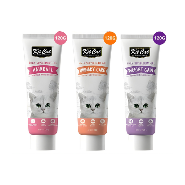 Gel Dinh Dưỡng Cho Mèo Kitcat 120g Hỗ Trợ Tăng Cân, Hỗ Trợ Tiết Niệu, Giảm Búi Lông2