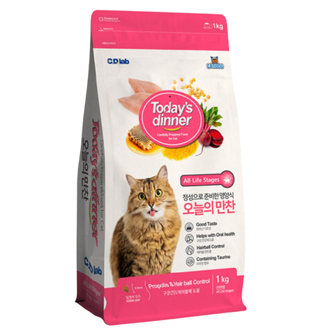 (1Kg) Thức Ăn Hạt Today Dinner Cho Mèo Mọi Lứa Tuổi