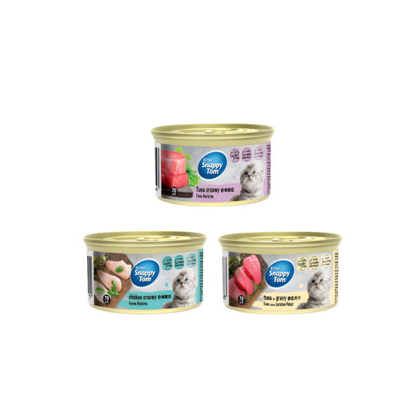 Pate Snappy Tom Cho Mèo Con Lon 70g
