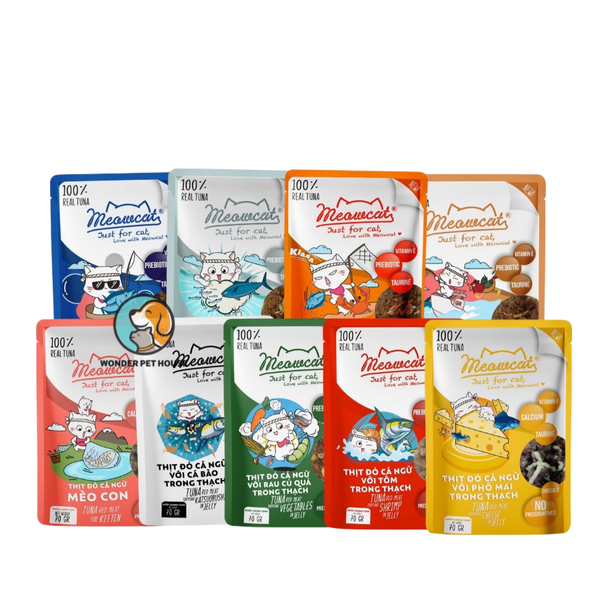 Pate Meowcat cho Mèo nhiều vị 70g