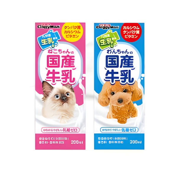 Sữa Tươi Pha Sẵn Không Chứa Lactose Dành Cho Chó Mèo DoggyMan 200ml2
