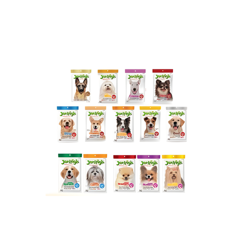 Snack Cho Chó Bánh Thưởng Jerhigh Đa Dạng Hương Vị Gói 70g