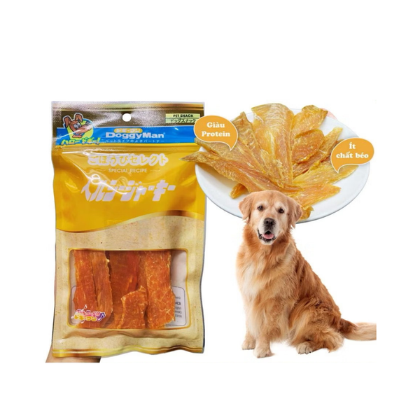 Snack thanh gà sấy DoggyMan Nhật Bản cho Chó 70g