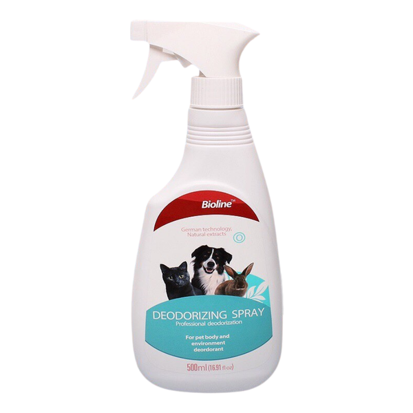 Xịt khử mùi hôi nước tiểu chó mèo, kháng khuẩn Bioline 300ml