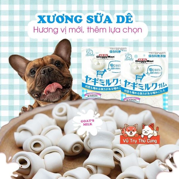 Xương Sữa Dê Bổ Sung Canxi Cho Chó DoggyMan 140g