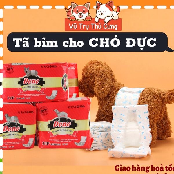 Tã Quần/ Bỉm Cho Chó Đực DONO nhiều size