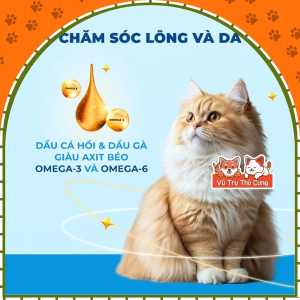 Hạt Cho Mèo MRVET G1 Không Chứa Ngũ Cốc Mix Topping Gói 1KG (Tặng Súp Thưởng)2