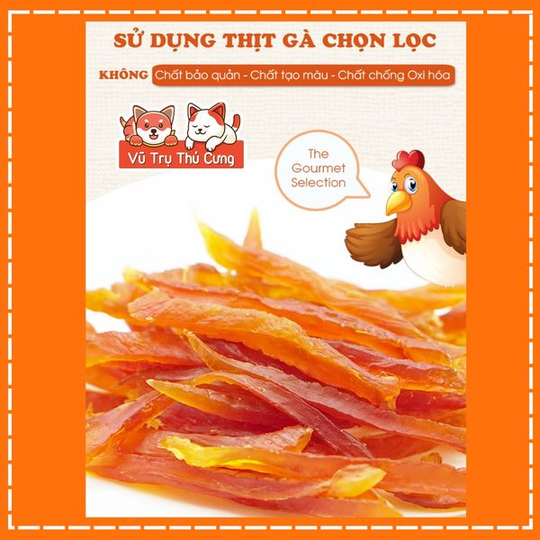 Snack cho Chó dạng Thanh Gà sấy dẻo DoggyMan 80g