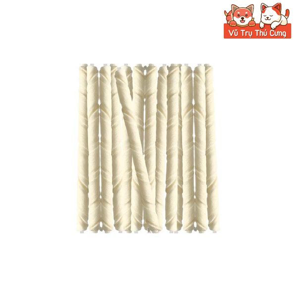 Snack Cho Chó Que Da Bò Tự Nhiên Doggyman Size Nhỏ 10 cây