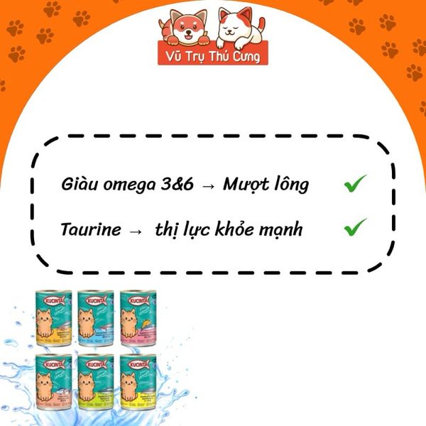 Pate Cho Mèo Thái Lan Kucinta Lon 400g