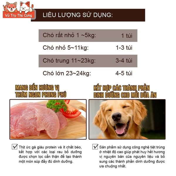 Pate Cho Chó Doggyman Dạng Thịt Đóng Gói Bổ Sung Rau Củ Gói 70g