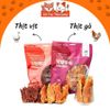 Snack Thịt Gà Sấy & Vịt Sấy Cho Chó MatchWell Túi Lớn 400g