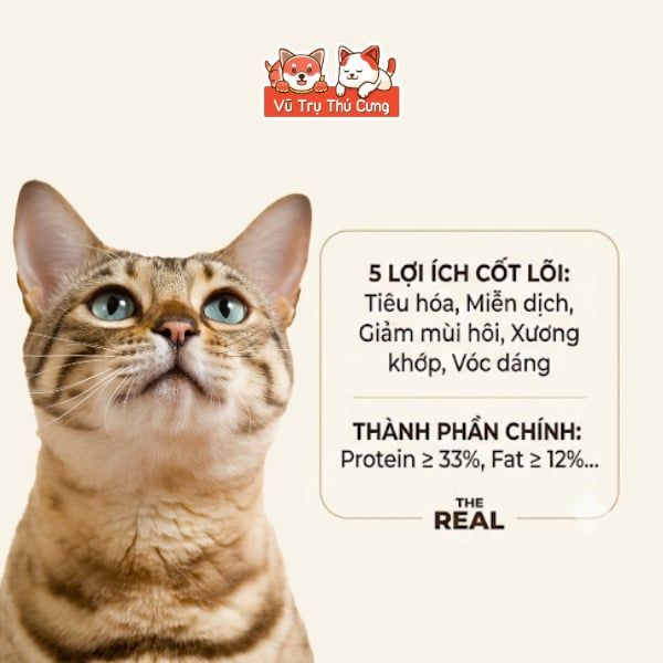 Thức Ăn Hạt Cho Mèo Bite Of Wild Farm Topping Cá Ngừ 1,5kg Hỗ Trợ Tiêu Hóa, Miễn Dịch, Sức Khỏe Toàn Diện2