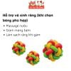 Đồ Chơi Cho Thú Cưng Banh Cao Su Đan 3 Màu Doggyman