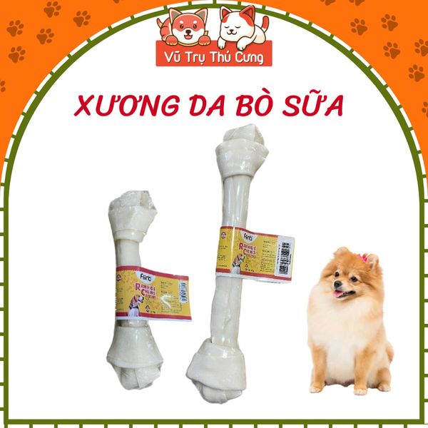 Thanh Da Bò Sữa 1 Cục Cho Chó Fonti Inu Size 6