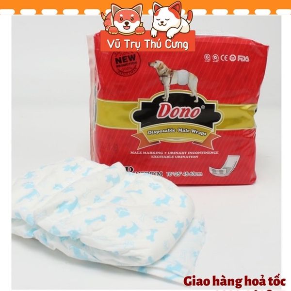 Tã Quần/ Bỉm Cho Chó Đực DONO nhiều size