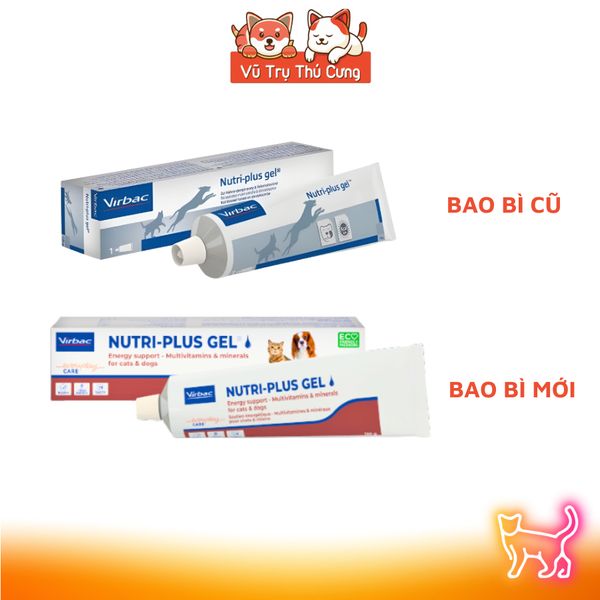 Gel Dinh Dưỡng Cho Chó Mèo Nutri Plus Virbac 120g