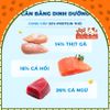 Hạt Cho Mèo MRVET G1 Không Chứa Ngũ Cốc Mix Topping Gói 1KG (Tặng Súp Thưởng)2