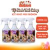 Xịt Khử Mùi Cho Thú Cưng BIOION Pet Pounce Chai 500ml, Thành Phần Lành Tính, Không Cồn
