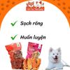 Snack Thịt Gà Sấy & Vịt Sấy Cho Chó MatchWell Túi Lớn 400g