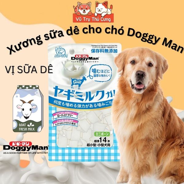 Xương Sữa Dê Bổ Sung Canxi Cho Chó DoggyMan 140g
