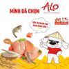 Hạt Cho Chó Alo Dog 1Kg Vị Thịt Gà, Dành Cho Chó Mọi Lứa Tuổi, Hỗ Trợ Da Bóng - Mượt Lông Da