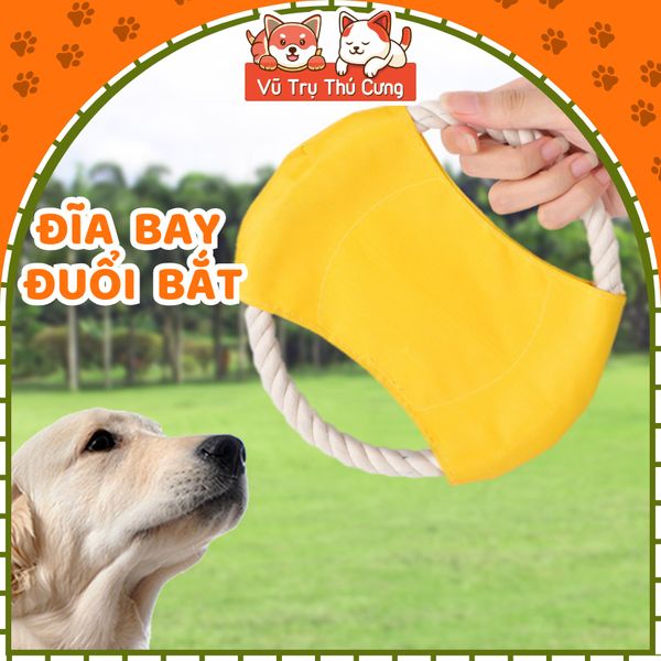 Đồ Chơi Cho Chó Đĩa Bay Huấn Luyện Đuổi Bắt Mon Ami