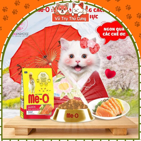 Thức Ăn Hạt Cho Mèo Me-O Đến Từ Thái Lan Nhiều Hương Vị, Giàu Dinh Dưỡng