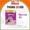 Thùng 28 Gói Pate Cho Mèo Whiskas 80g