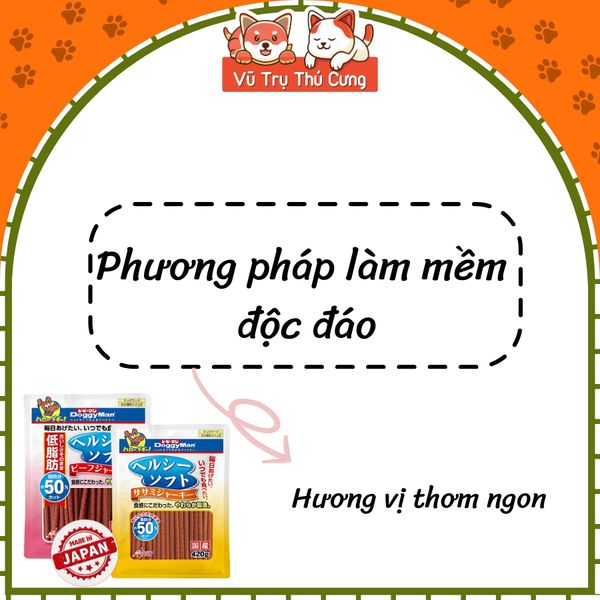 Que Thịt Mềm Cho Chó DoggyMan 420g