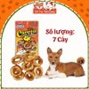 Snack Cho Chó Bánh Donut Da Bò Cuộn Thịt Gà DoggyMan 60g