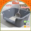Khay Vệ Sinh Cho Mèo Có Thành Cao Chống Văng Cát (Đơn Sắc)2