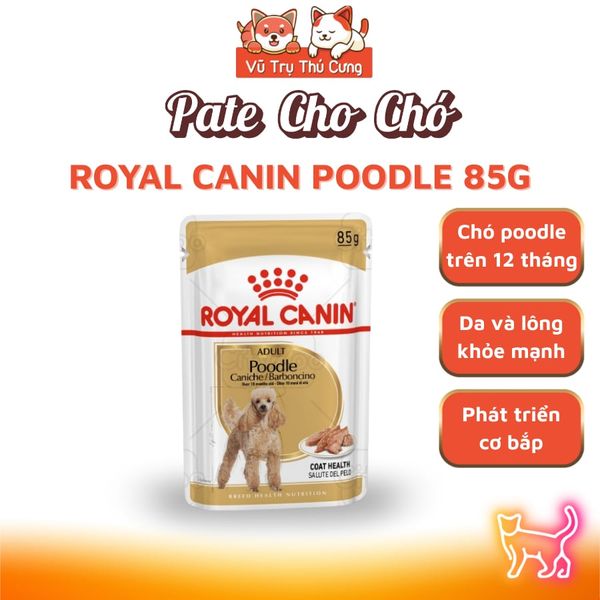 Pate Cho Chó Royal Canin Poodle Adult Gói 85g