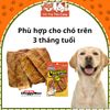 Snack Thưởng Cho Chó Thịt Cốt Lết Da Bò Doggyman Nhật Bản – Gói 10 Miếng