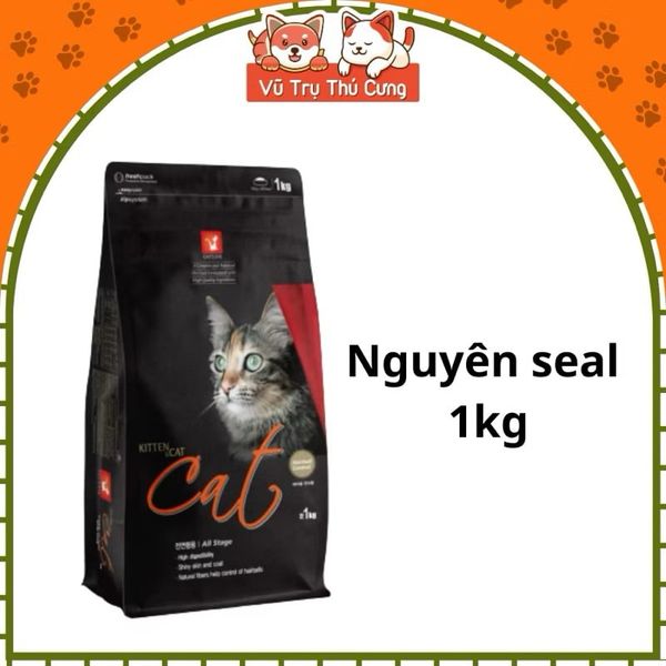 Thức ăn hạt Cat Eye Hàn Quốc cho Mèo 1Kg (Nguyên Seal)
