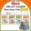 Tấm Lót Chuồng Cho Chó Mèo Chất Liệu Than Hoạt Tính Thấm Hút Tốt KAMT