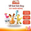 Đồ Chơi Cho Chó Mèo Gặm Hình Vịt Nhồi Bông Có Âm Thanh