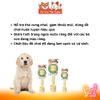 Đồ Chơi Xương Tạ Gỗ Cho Thú Cưng Gặm Sạch Răng DoggyMan