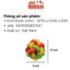 Đồ Chơi Cho Thú Cưng Banh Cao Su Đan 3 Màu Doggyman