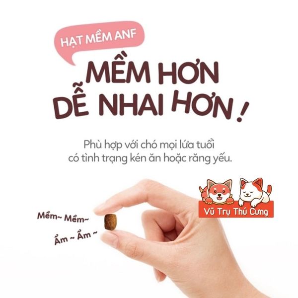 Thức Ăn Hạt Mềm Cho Chó ANF, Soft Balance Hàn Quốc