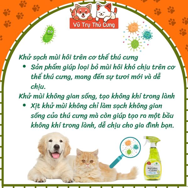 Xịt Khử Mùi Diệt Khuẩn Natural Clean Hàn Quốc 500ml2