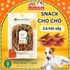 Snack cho chó Natural Core vị cá hồi sấy dinh dưỡng 45g