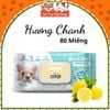 Khăn Giấy Ướt Kháng Khuẩn Vệ Sinh Cho Chó Absorb 80 Miếng