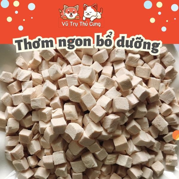 Ức Gà Sấy Khô Cho Chó mèo CATSDO 100g
