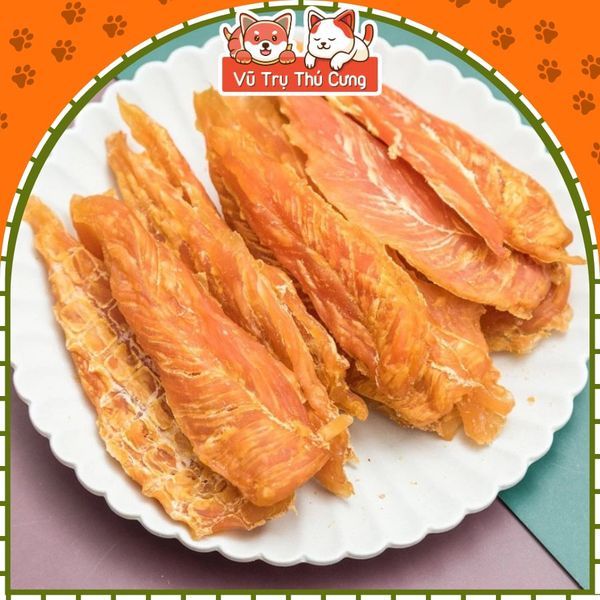 Snack Cho Chó Thịt Gà Vịt Sấy Pack'n Pride Giảm Stress Sạch Răng Miệng, Bảo Vệ Nướu 200g2